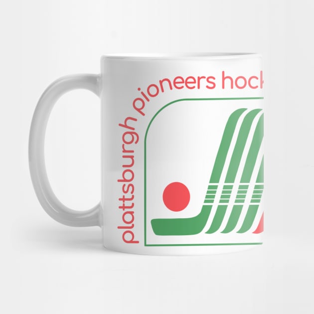 Defunct Plattsburgh Pioneers Hockey Club 1984 by LocalZonly